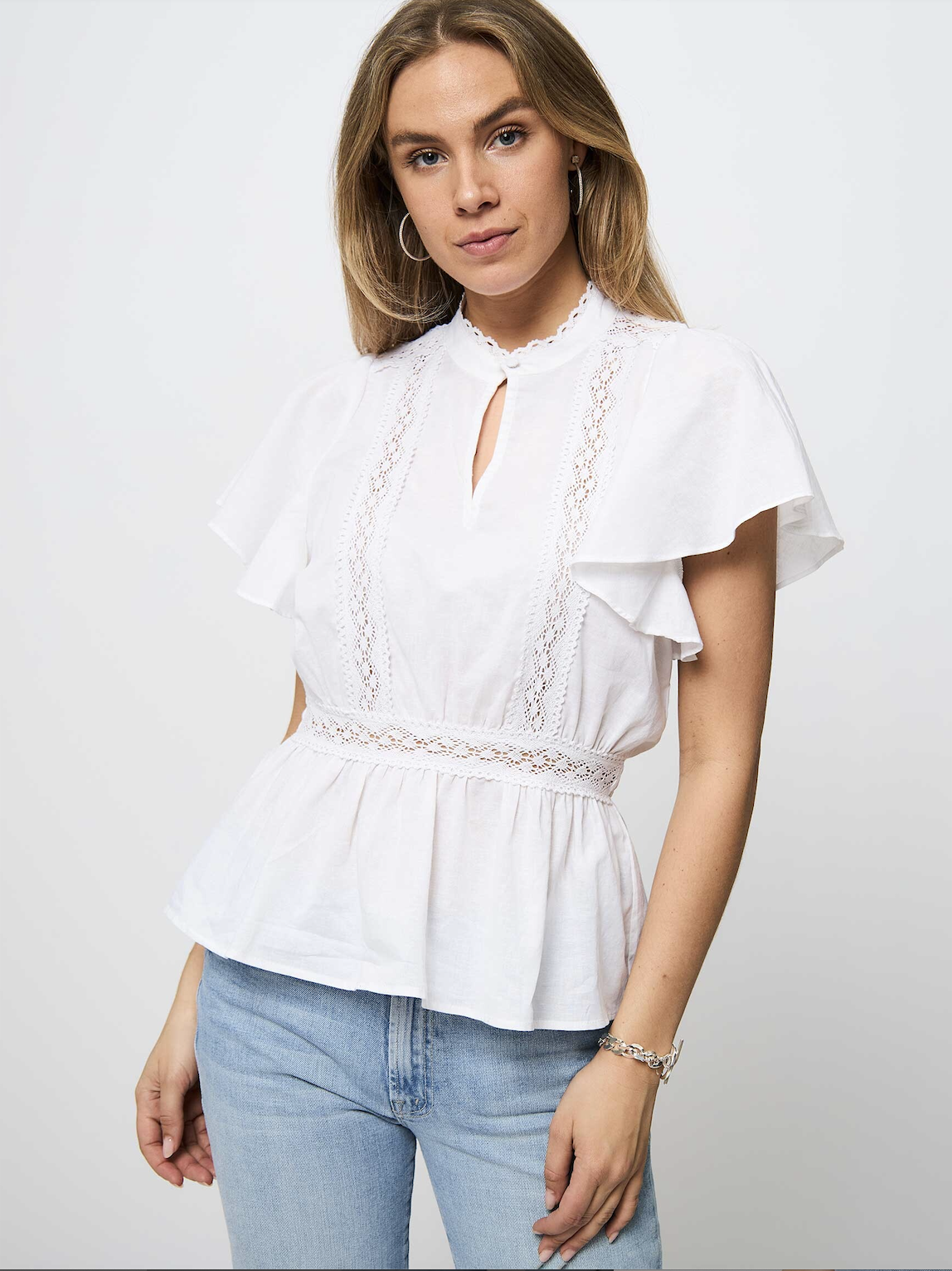 Lola Lace Top (7839101681861)