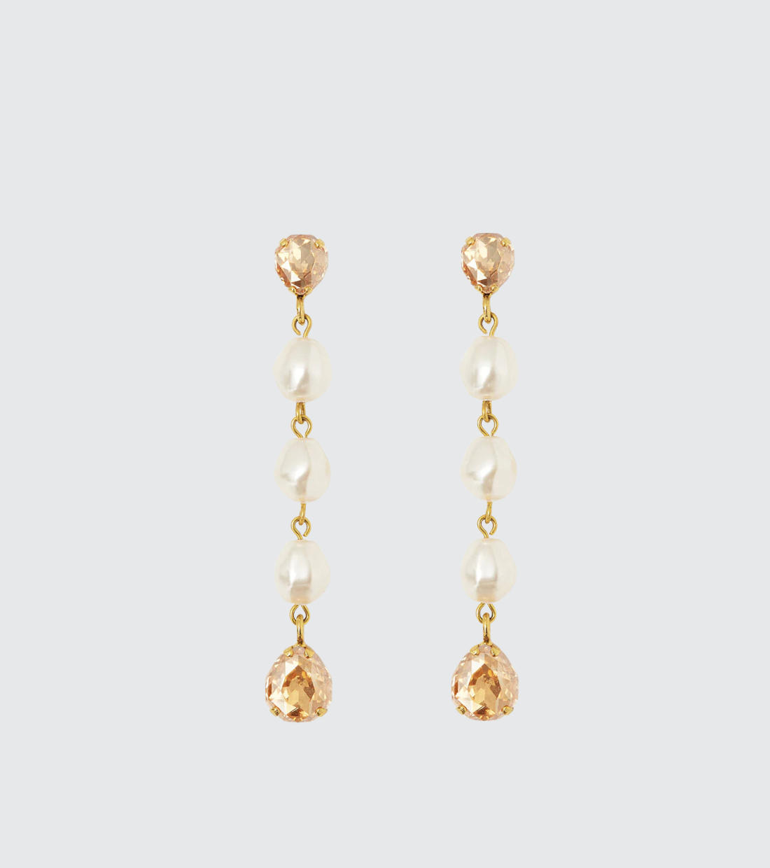 Paloma Earrings Gold (8129005977797)