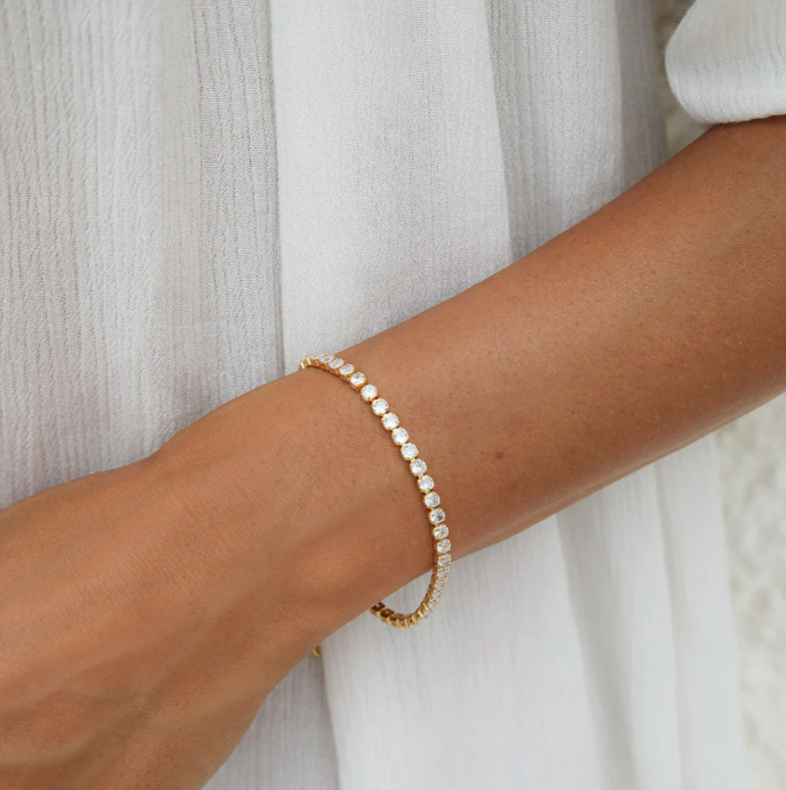 Mini Zara Bracelet Gold (7674095763653)