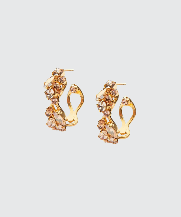 Stella Loop Earrings (8097360150725)