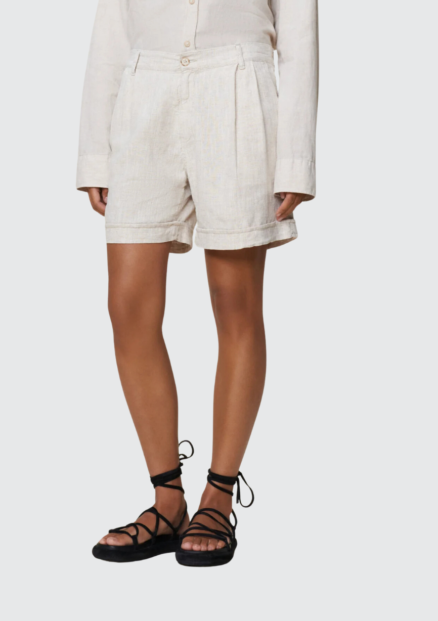 Saya Lino Natural Shorts (8230138773701)