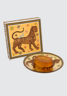 Ambra Nera Gattopardo Glass Plate And Soap (8439728570565)