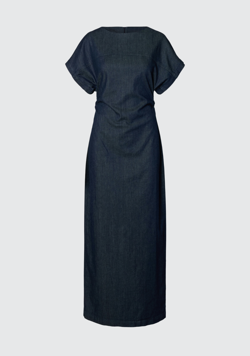 Selected Asta Dress - Maxikjole i Mrk Bl Denim - Lang Denimkjole DEANA Selected Asta Dress - Maxikjole i Mrk Bl Denim - Lang Denimkjole DEANA