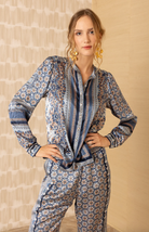 Royal Silk Blouse (8371955663045)