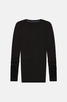 Merino Ruched LS Tee (8418990522565)