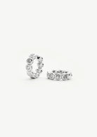 Tennis Small Hoop Earring (8432527769797)