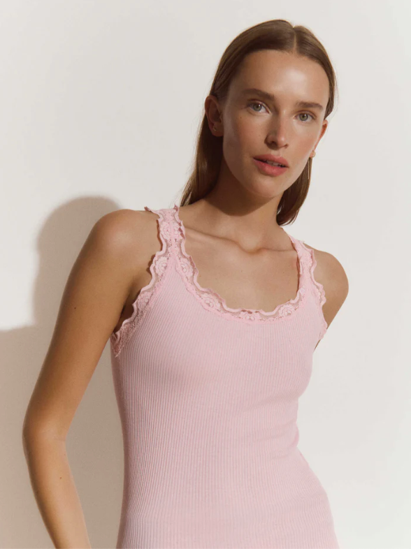 Babette Silk Lace Top (8322300903621)