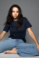 Ember Tee Navy (7657384083653)