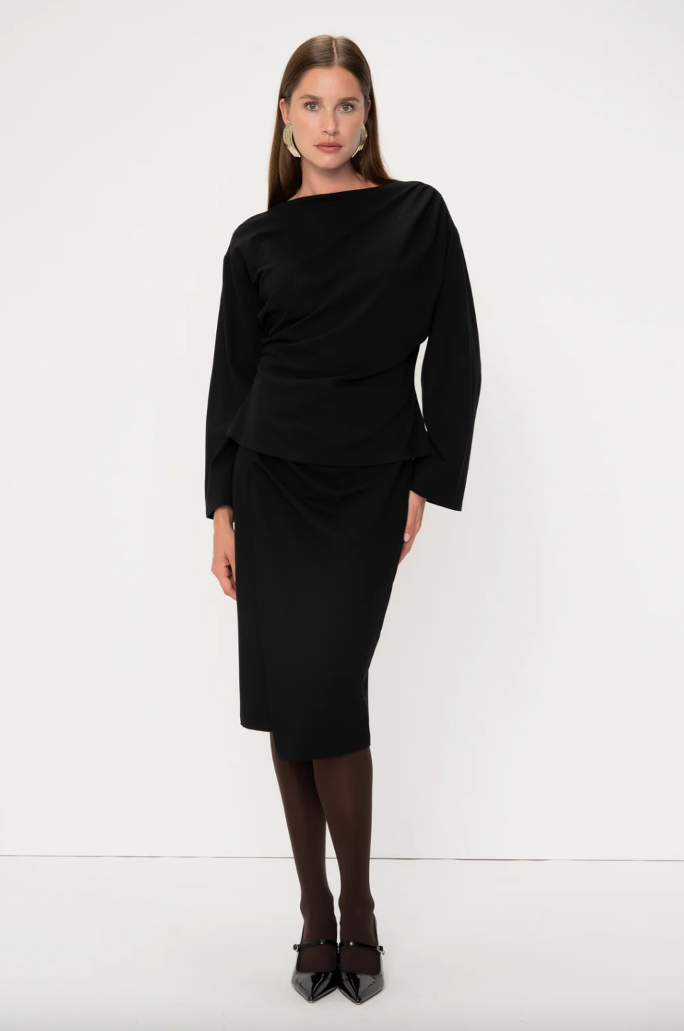 Merak Bell Sleeve Top (8418990457029)