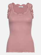 Babette Silk Lace Top (8322300936389)