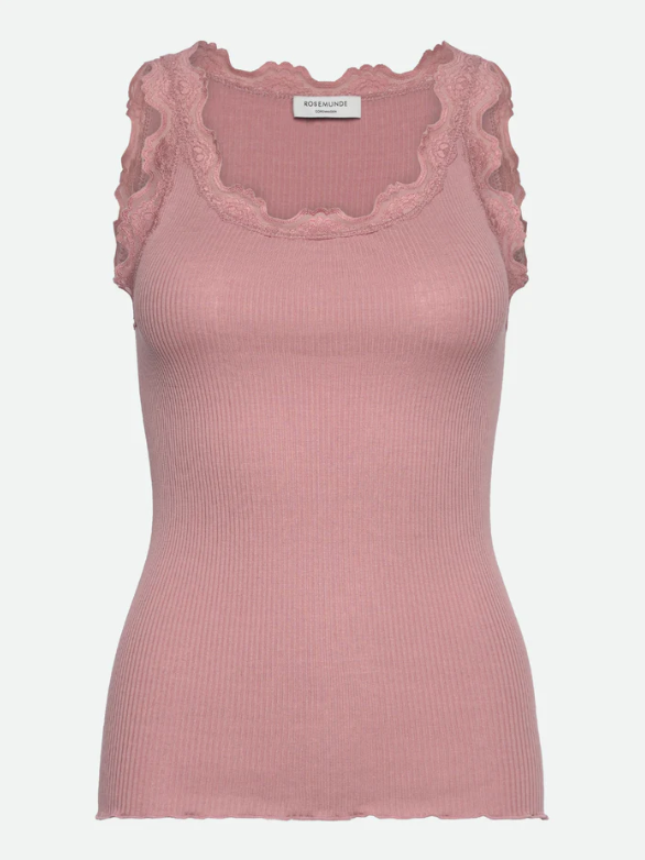 Babette Silk Lace Top (8322300936389)