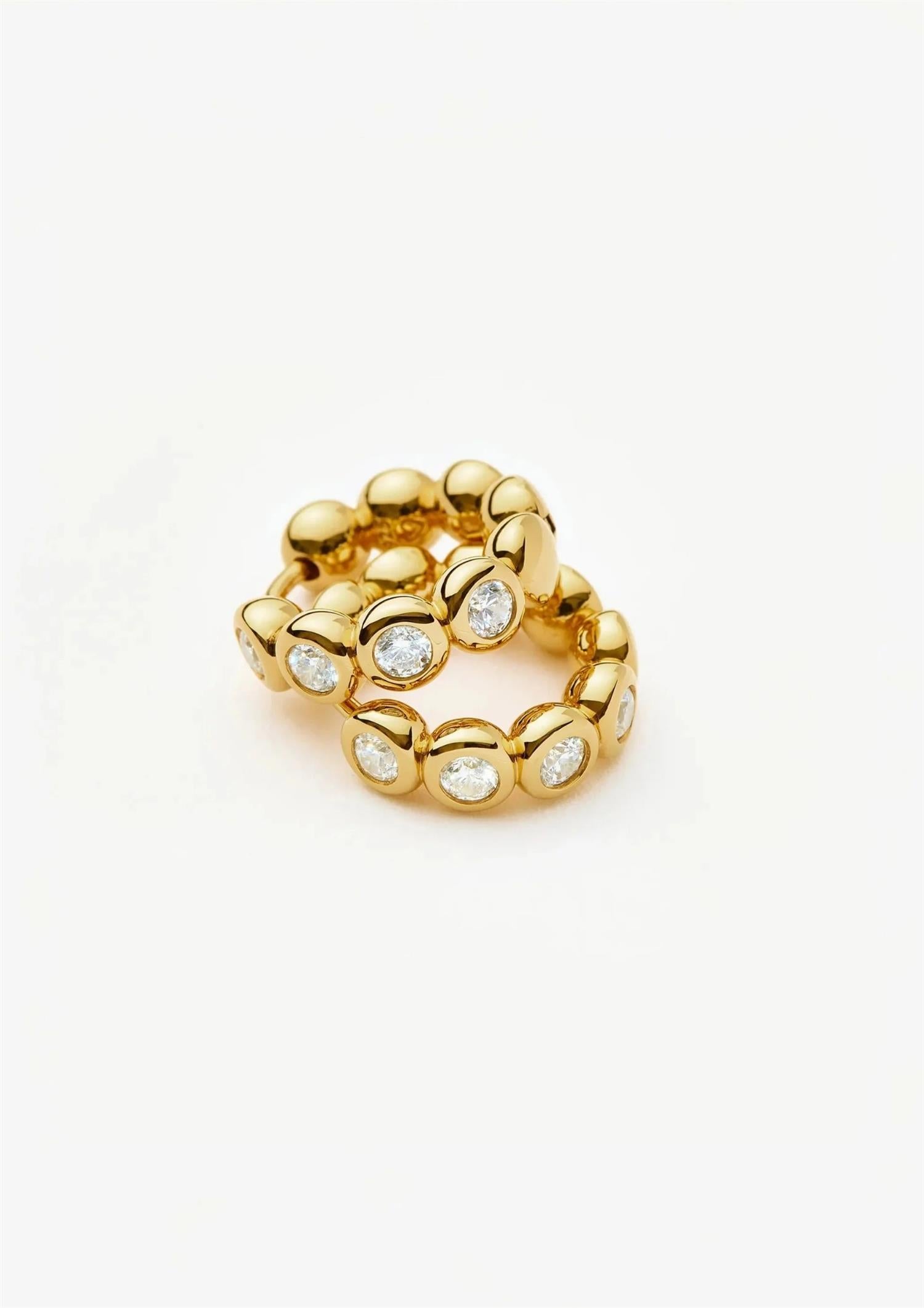 Tennis Small Hoop Earring (8431973040325)