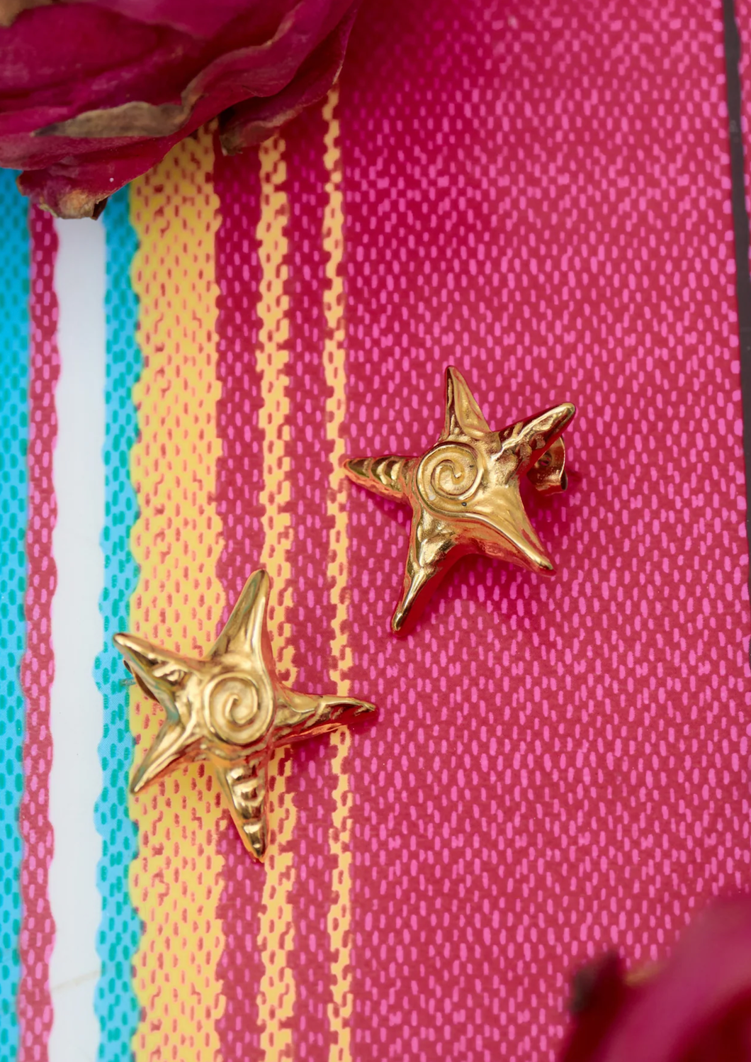 Orla Starfish Stud Earrings (8239345074373)
