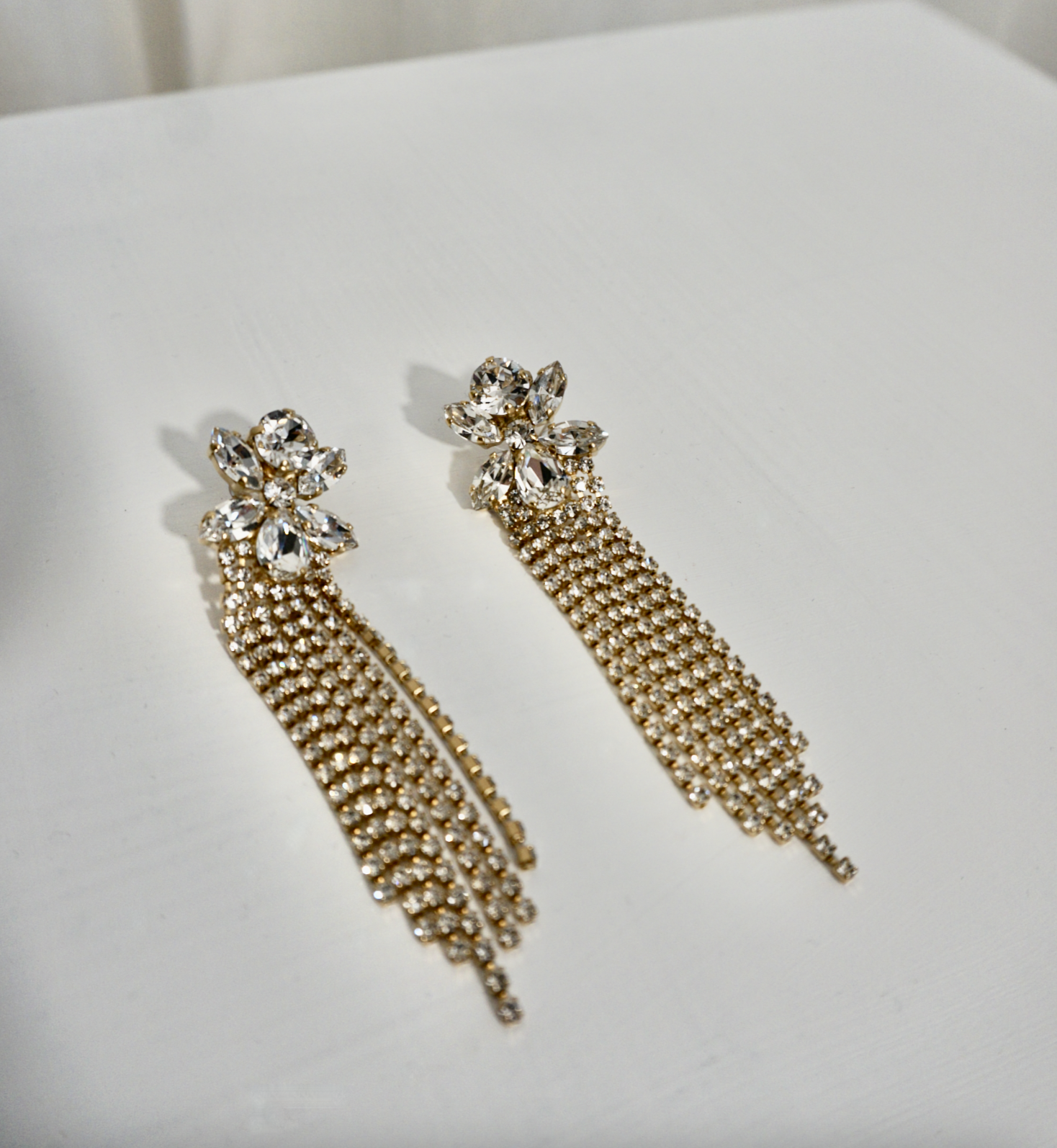 Ciara Earrings Gold (7669033828549)