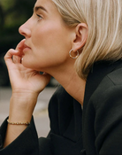 Lucy Williams Knot Small Hoop Earrings (8433809162437)