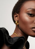 Chunky Waffle Hoop Earrings (8432530063557)