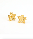 Mabel Flower Stud Earrings (8239345172677)