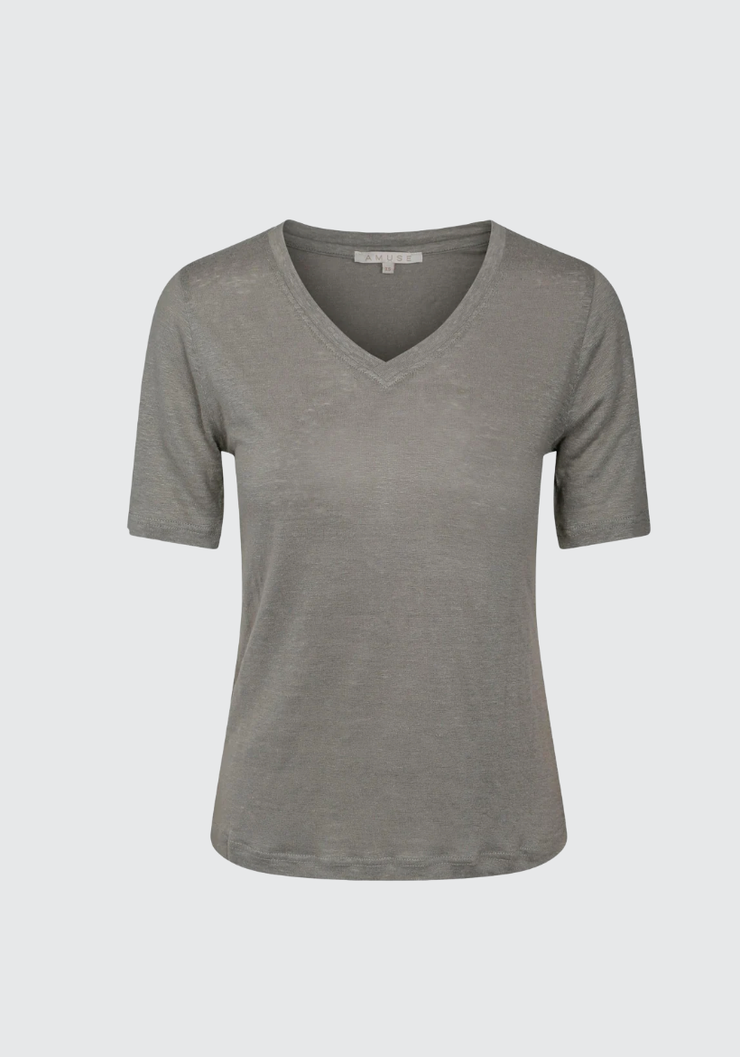 Frederikke Linen T-Shirt (7916716490949)