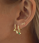 Winona Star Hoop Earrings (8165574705349)