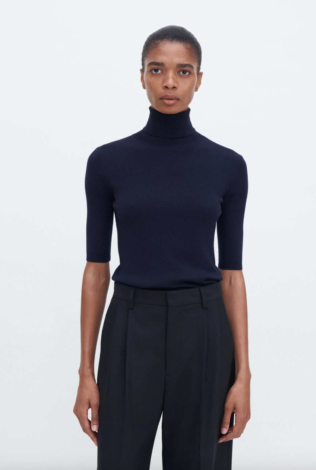 Merino Elbow Sleeve Top (8227828826309)