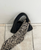 Zebra Print Cotton Scarf 55x55 (8155915649221)