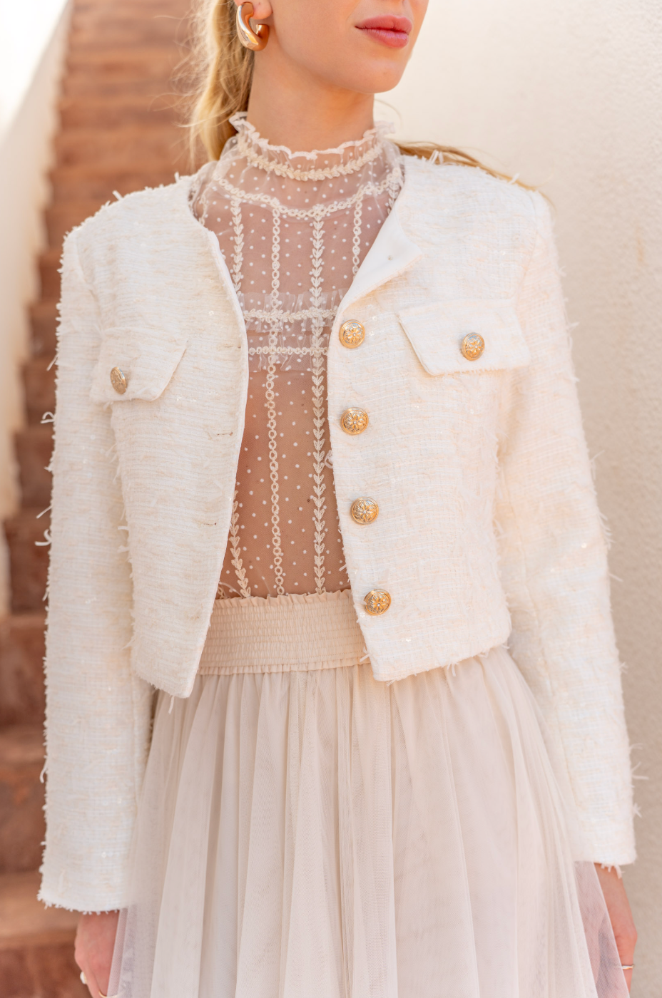 Boucle Jacket Sequin (8230138740933)