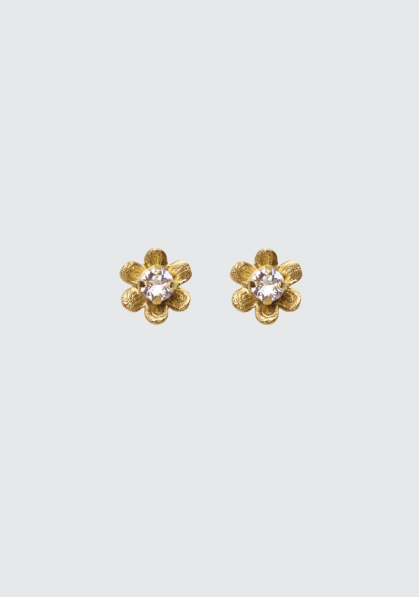 Juni Earrings Crystal (8343631495365)