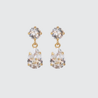 Mini Drop Earrings Gold (7479133208773)