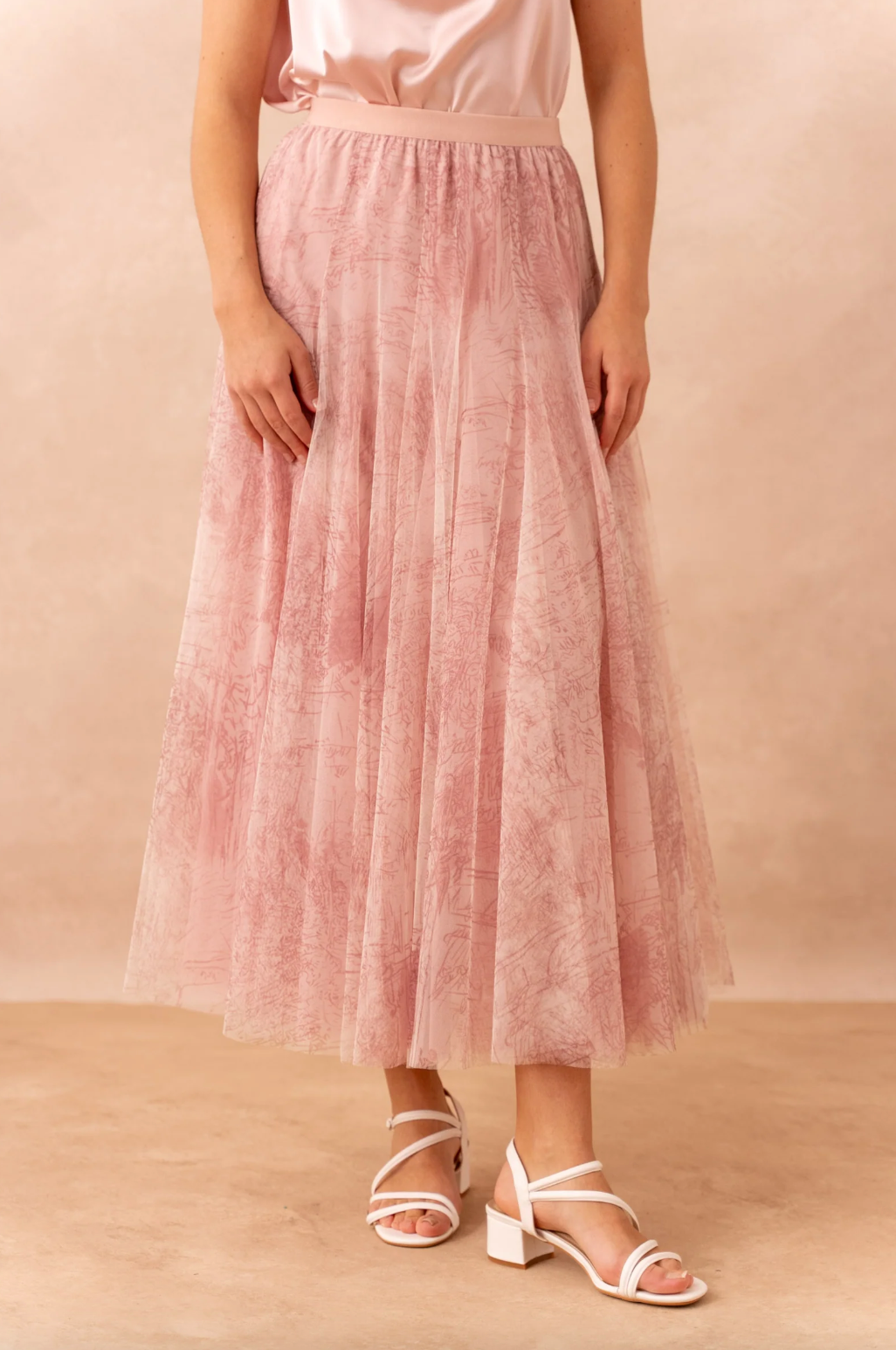 Long Tulle Skirt (8230138904773)