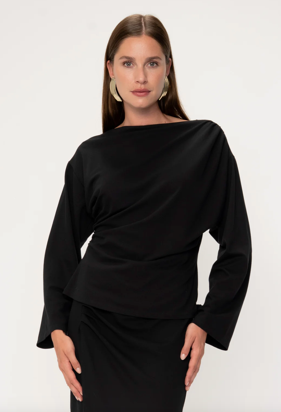 Merak Bell Sleeve Top (8418990457029)