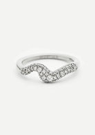 Molten Snow Stacking Ring (8434653659333)