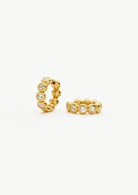 Tennis Small Hoop Earring (8431973040325)