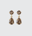 Mini Drop Earrings Gold (7479133143237)