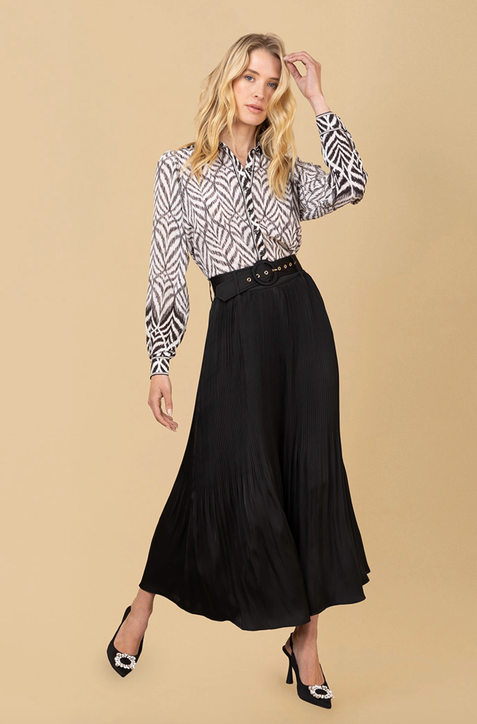 Ayleen Solid Skirt (8402141511877)