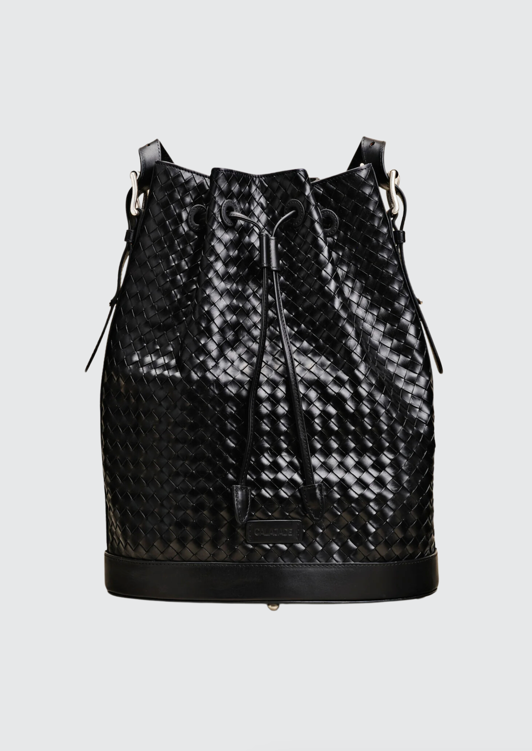 Gaya Black Dama Bucket Bag (8136931442885)