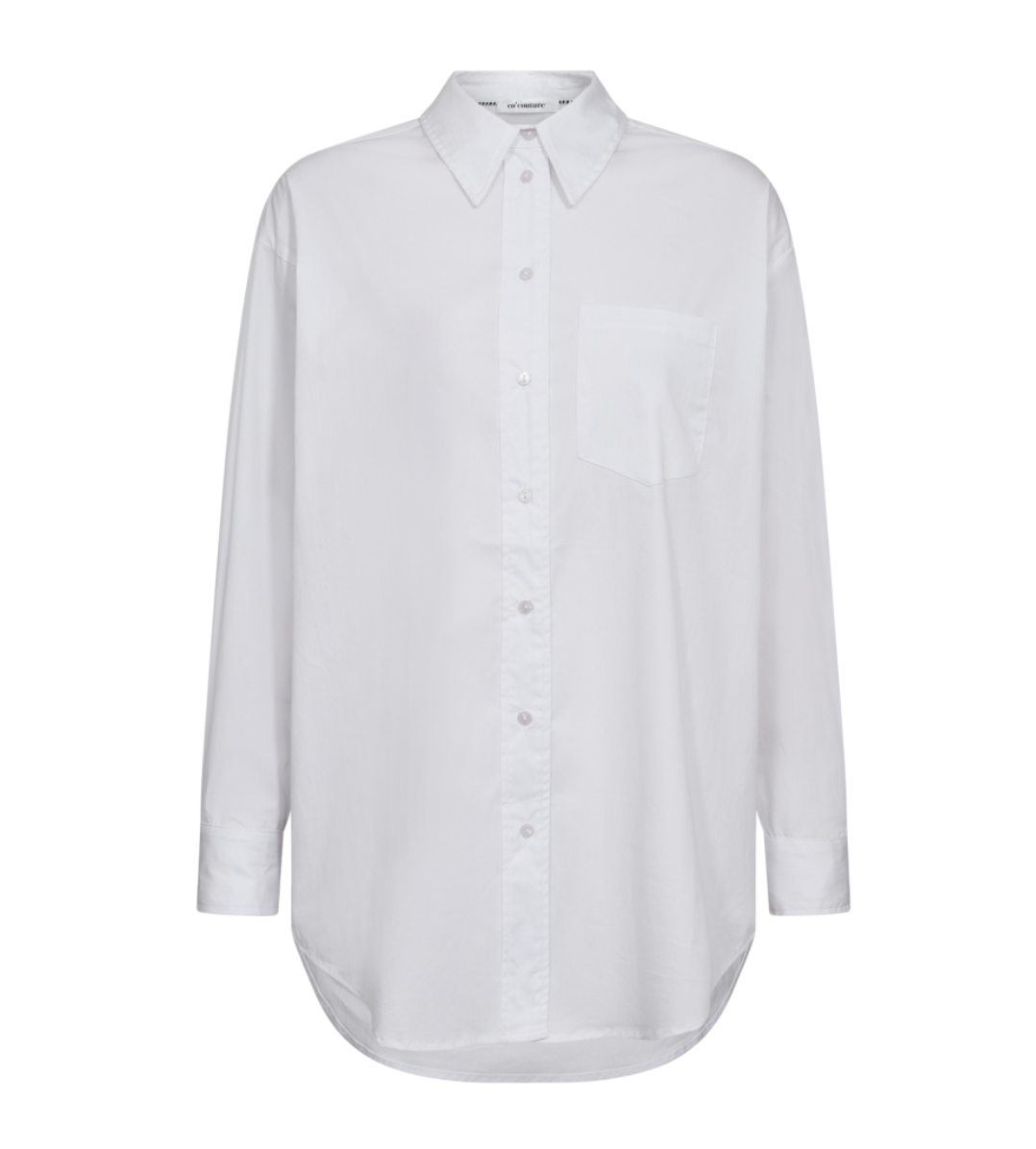 Cotton Crisp Oversized Shirt (7690403381445)