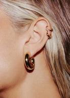 Chubby Medium Hoop Earrings (8431973171397)