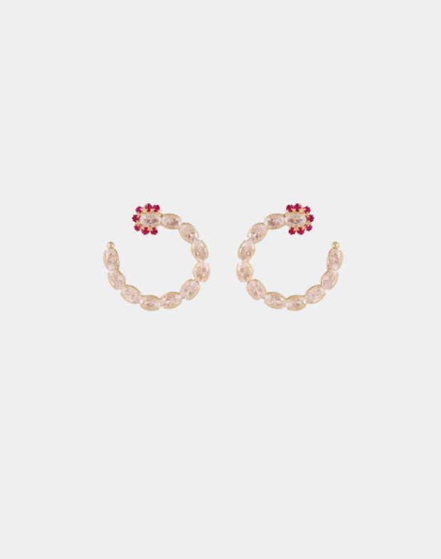 Riviera hoop earrings (7392248889541)