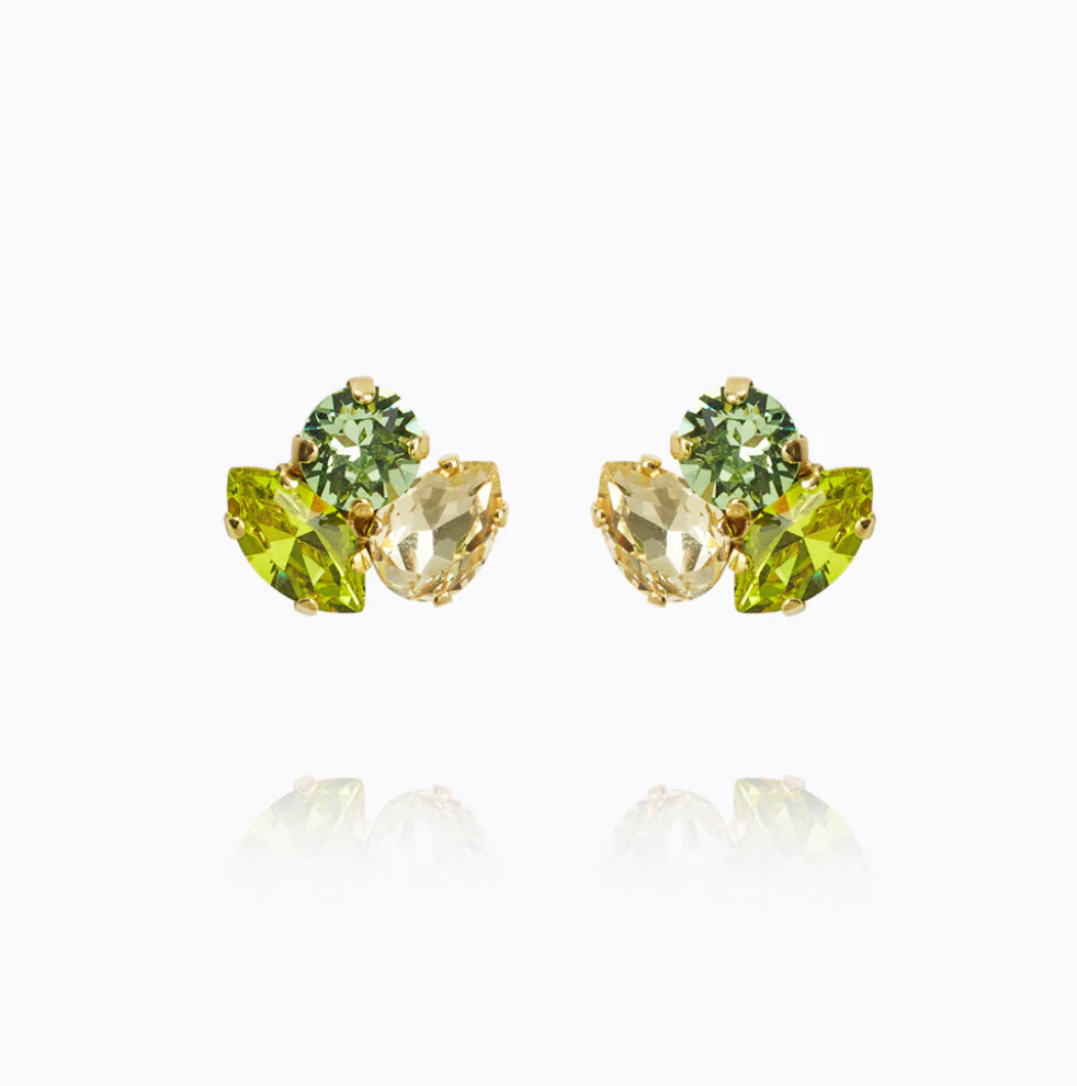Ana Earrings Gold (7698335301829)