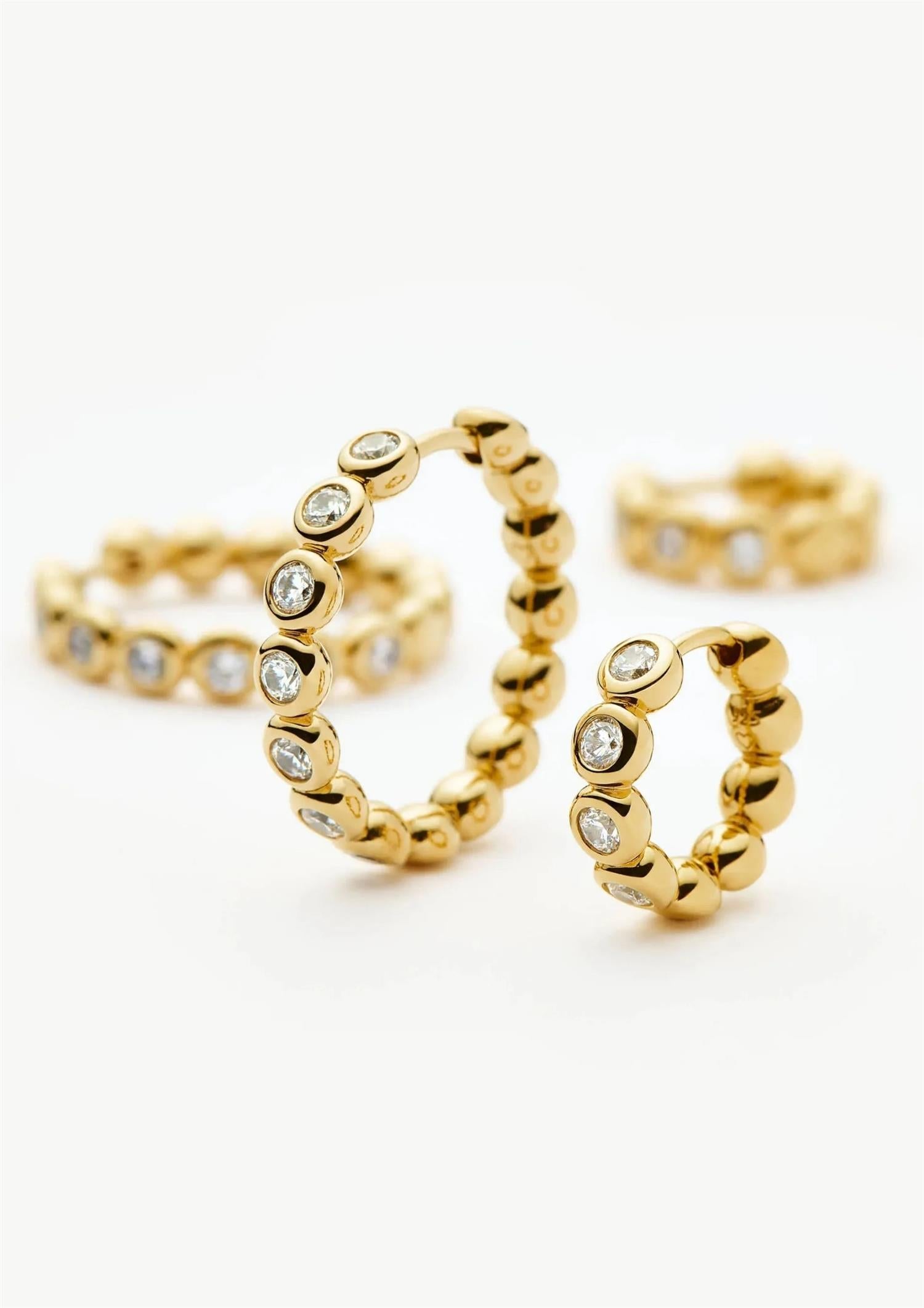 Tennis Classic Hoop Earrings (8432527835333)