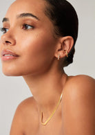 Tennis Small Hoop Earring (8431973040325)