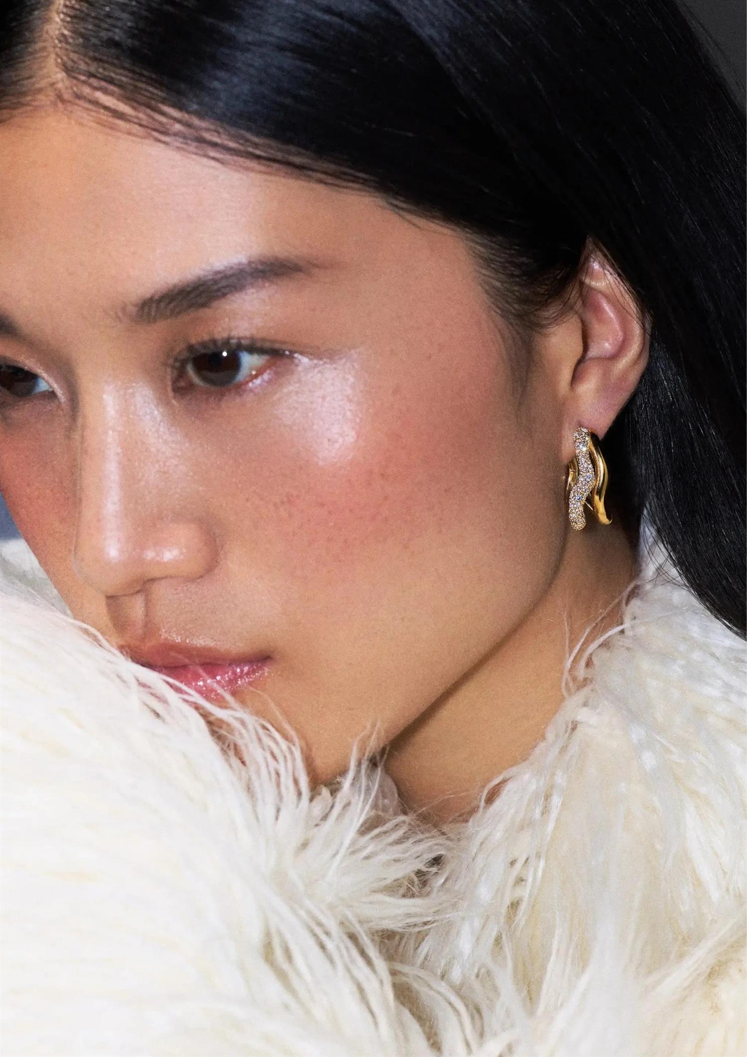 Molton Snow Double Medium Hoop (8431972778181)