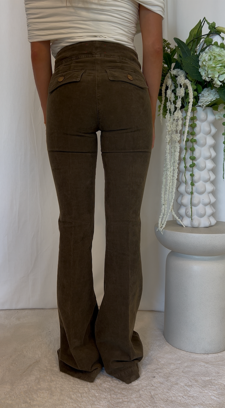 Anais Cord Pocket Flared 999 (8380606677189)