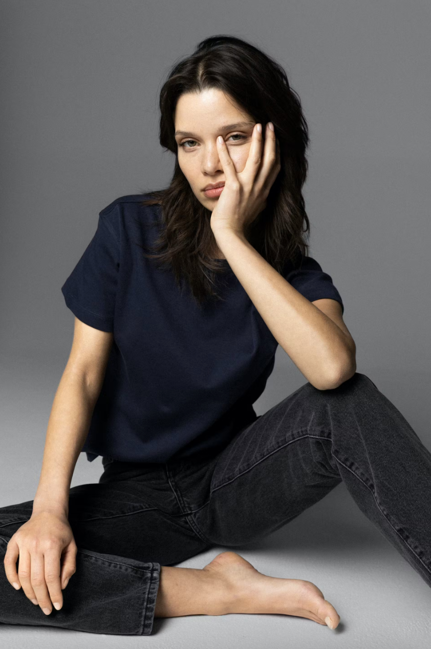 Ember Tee Navy (7657384083653)