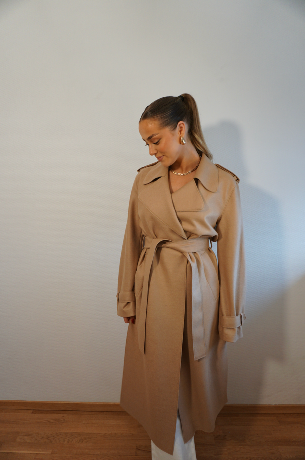 Double Vent Trench Coat (7618852454597)