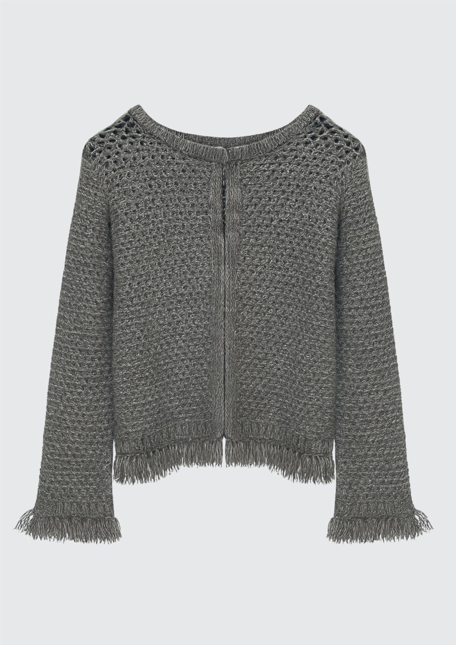 Frill Lurex Jacket (8420524163269)