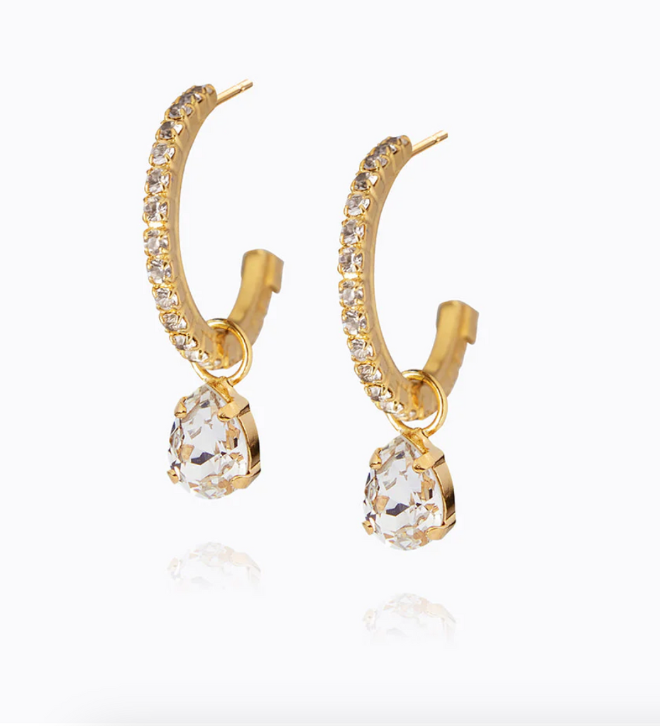 Tracy Loop Earrings Gold (7522991276229)