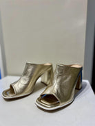 Pegaso Gold Bianco Natural Sandal (7406615789765)