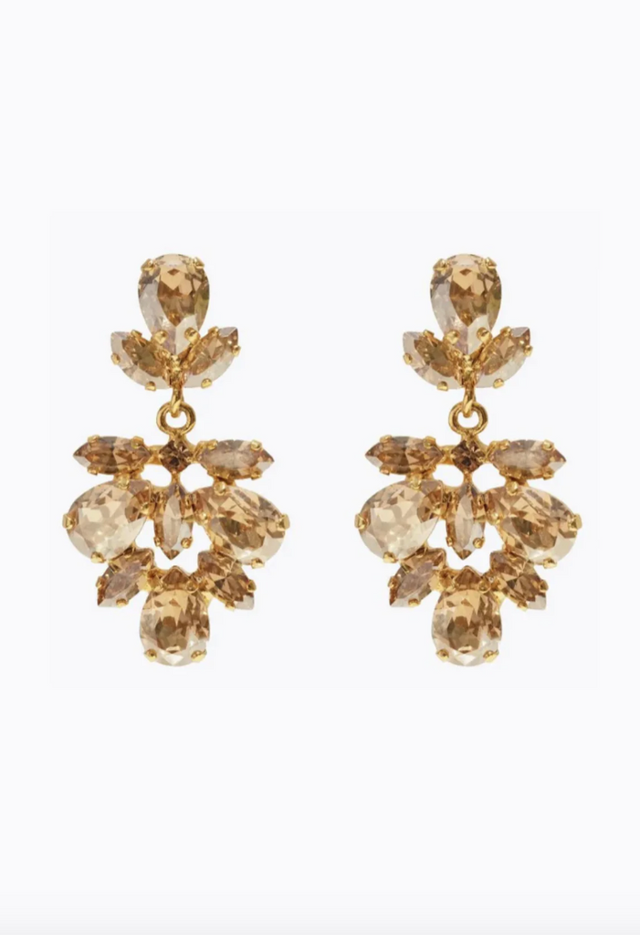 Selene Earrings Gold (7479132979397)