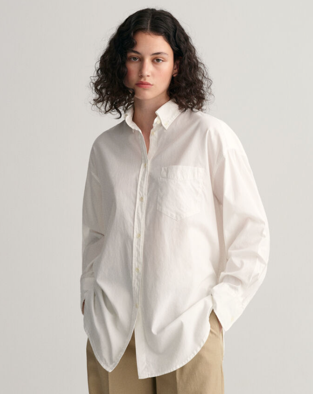 Oversized Fit Luxury Oxford Shirt (7441913643205)